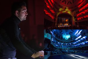 Šviesų virtuozas Arvydas Buinauskas Ukrainoje sukūrė stebuklą: „Tenka būti universaliu“