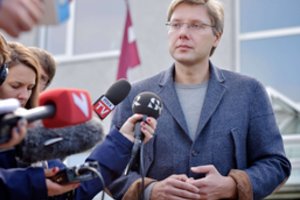 Sulaikytas Rygos meras, jo darbo kabinete ir namuose atliktos kratos