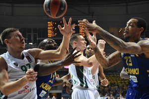 Liūdna viešnagė pas R. Kurtinaitį: „Žalgiris“ apmaudžiai nusileido „Chimki“ ekipai