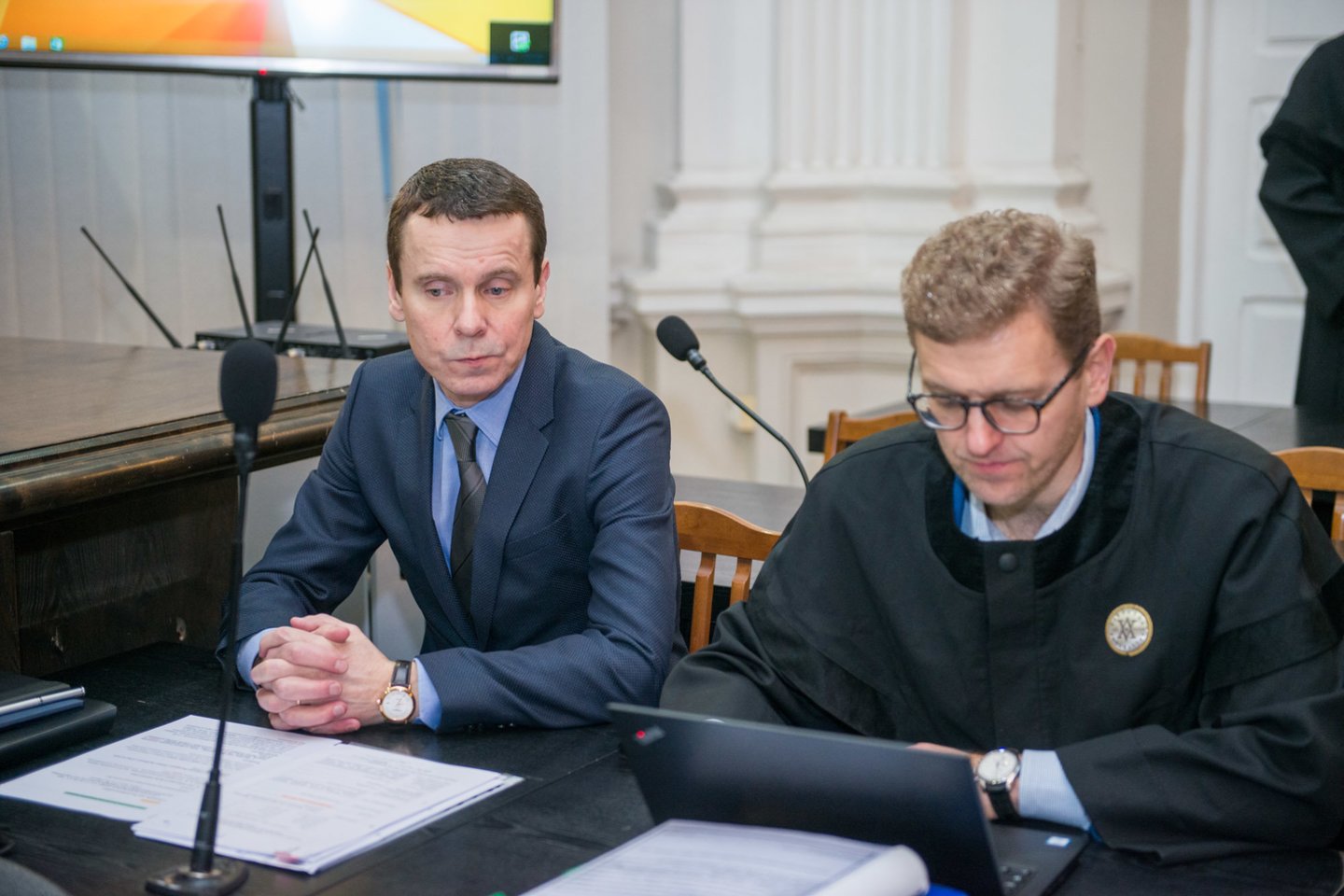  Penktadienį tęsėsi politinės korupcijos byla.<br> J.Stacevičiaus nuotr.