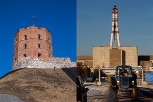 Tyrimas: geologas griūvantį Gedimino kalną palygino su Ignalinos atomine elektrine