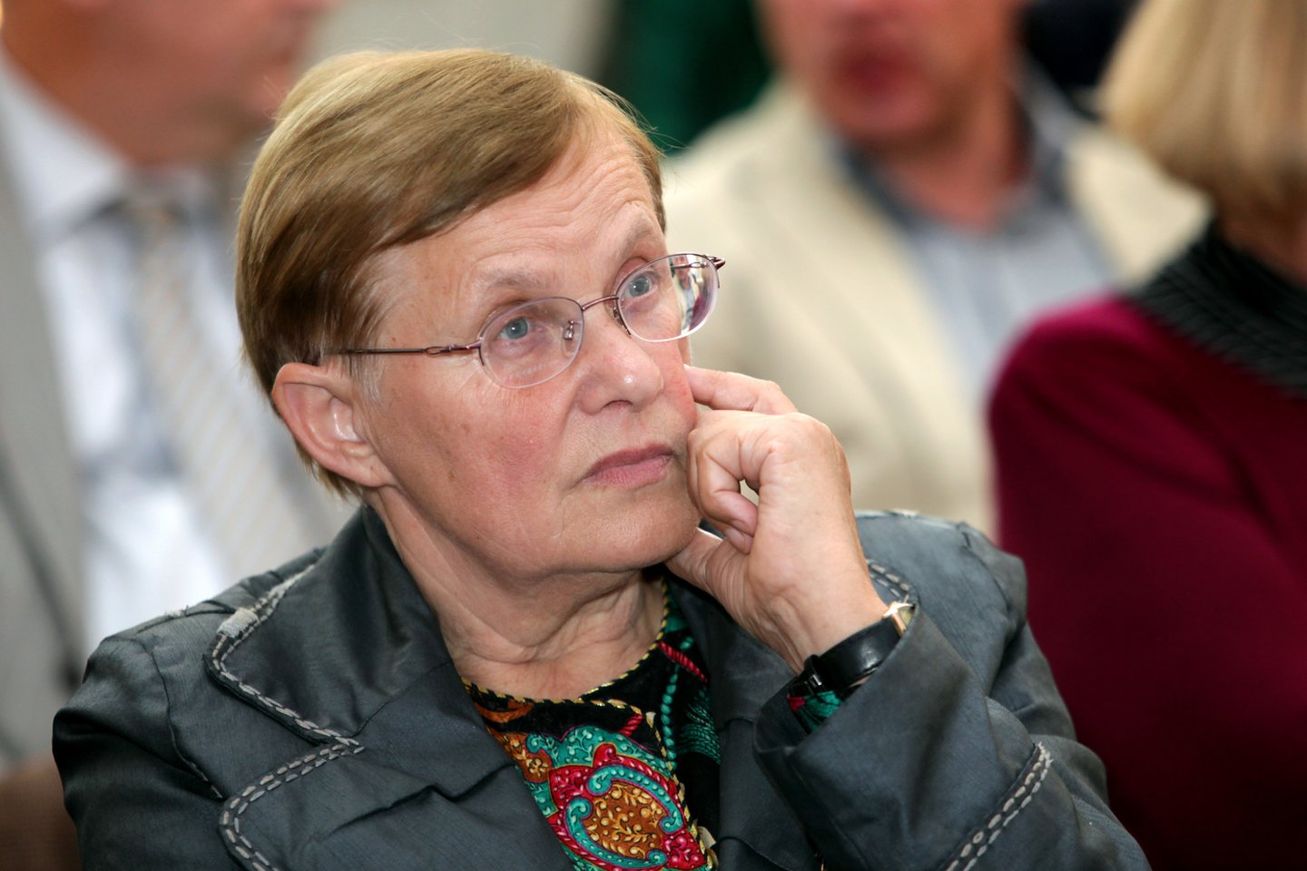 V.Daujotytė – habilituota humanitarinių mokslų daktarė, Nacionalinės premijos laureatė.<br>V.Balkūno nuotr.