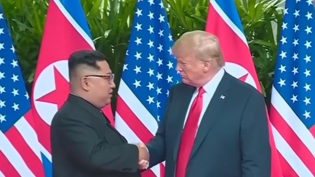 Paaiškėjo, kada turėtų įvykti D. Trumpo ir Šiaurės Korėjos lyderio susitikimas
