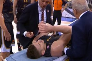 Liūdnos žinios iš Ispanijos: A. Gudaitis aikštę paliko ant neštuvų