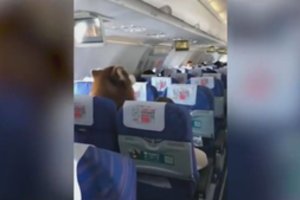 Lėktuve pamatę šį keleivį net neįtarė, kokia jo istorija – sujaudino tūkstančius