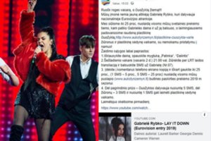 Balsus pirkti bandžiusiai „Eurovizijos“ atrankos dalyvei – griežtas sprendimas