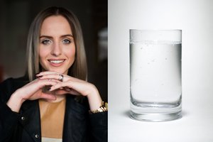 Mitybos specialistė pasakė, kiek stiklinių vandens reikėtų išgerti per dieną