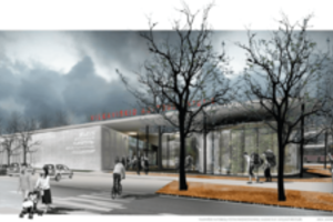 Pradėtos naujos Vilkaviškio autobusų stoties statybos