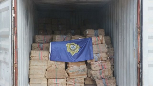 Žaliojo Kyšulio salų pareigūnai sunaikino devynias su puse tonos kokaino