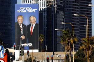 Rinkimai Izraelyje: tautai besišypsantys B. Netanyahu ir D. Trumpas