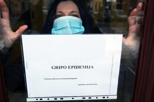 Dėl gripo Vilniuje ir Kaune dešimtyse mokyklų nevyksta pamokos