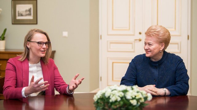 D. Grybauskaitė paaiškino, ką mano apie I. Gudžiūnaitę – įspūdis įvairus
