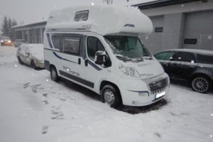 Pagėgių pasieniečiai sulaikė galimai vogtą kemperį