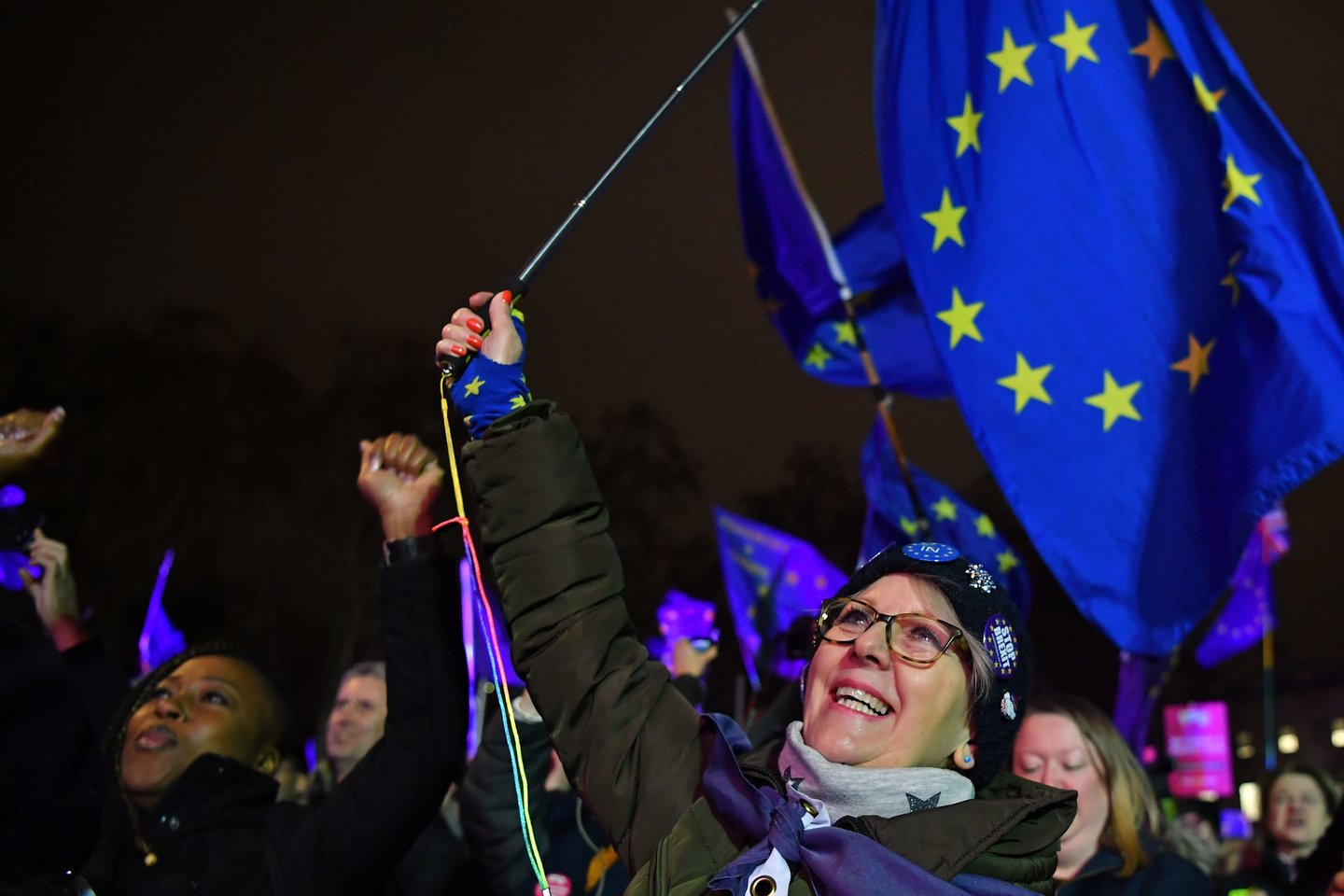 „Brexit“ be sutarties atveju – palankios žinios JK gyvenantys olandams. <br>AFP/Scanpix nuotr.