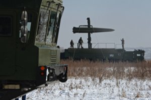 Rusijos modernizuos taktinių raketų kompleksus „Iskander“