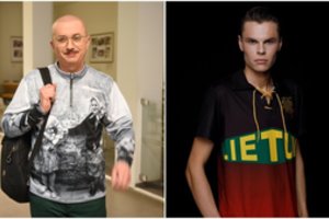 A. Pogrebnojus kreipėsi į futbolo vadus: „Vėl žaisite su apranga, kuria visada pralaimite?”