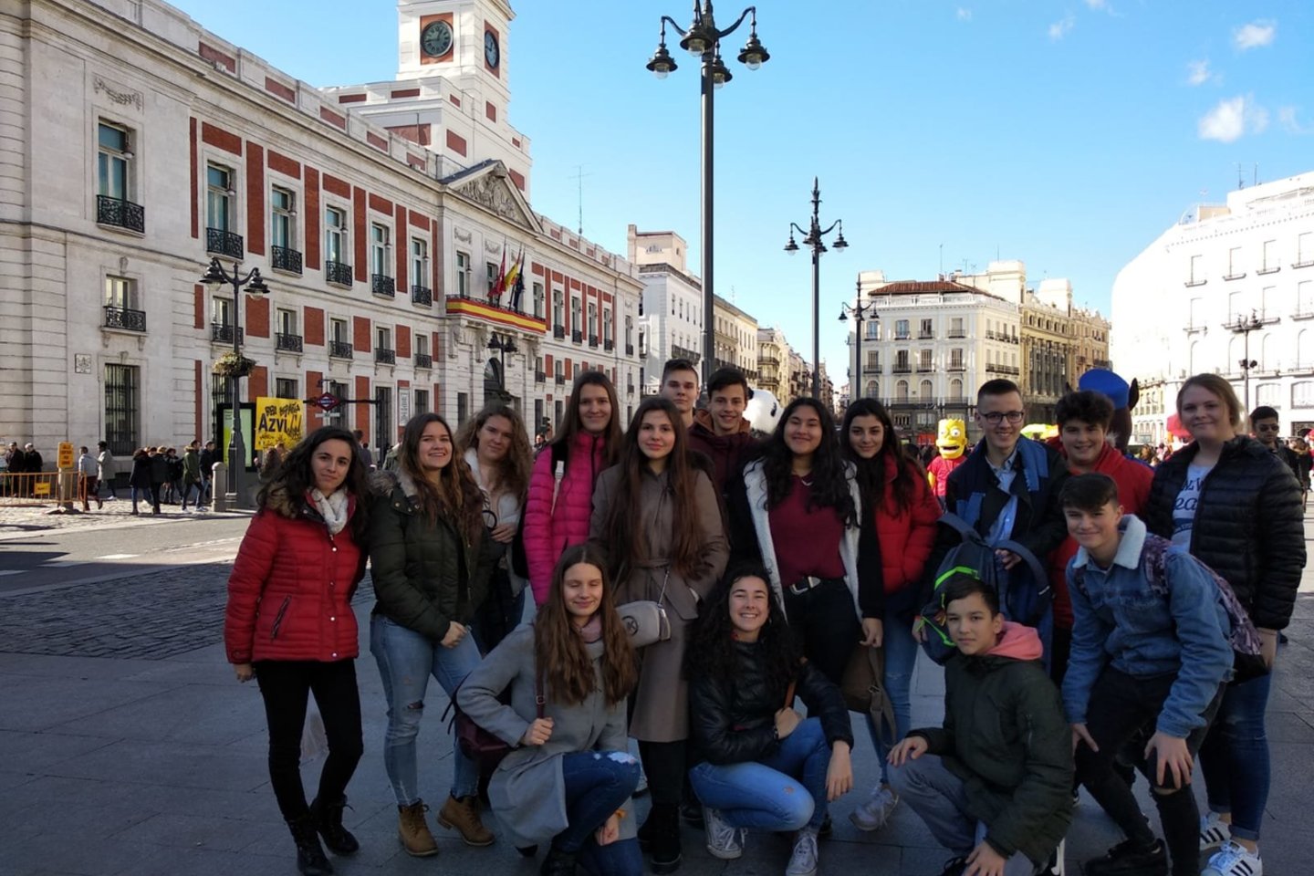 Gimnazistai Ispanijoje ir atliko suplanuotas Erasmus+ projekto veiklas, ir patyrė gerų įspūdžių.<br> Organizatorių archyvo nuotr.