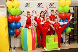 Latvijos olimpiečiai Kaune atidarė gimnastikos centrą: laukia mažylių nuo 9 mėnesių