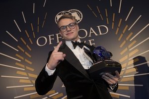 Europos ralio kroso čempionas Rokas Baciuška gavo prestižinį apdovanojimą