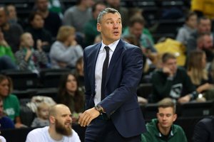 Dėl pasveikusių žalgiriečių Šaras džiaugtis neskuba: „Tai būtų labai stiprūs žodžiai“