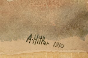 Vokietijoje aukcione bus pardavinėjami Hitleriui priskiriami paveikslai