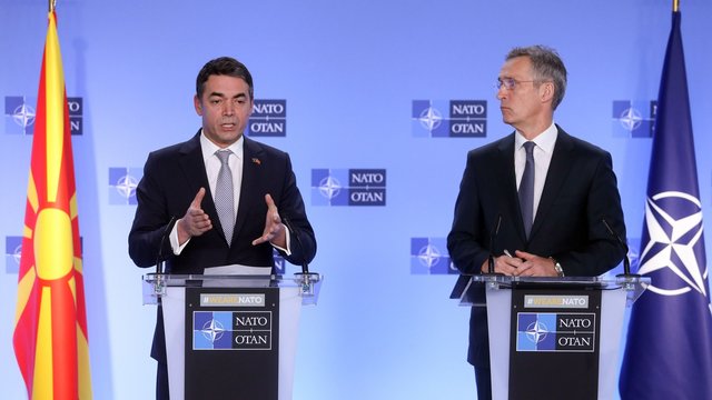 NATO aljansas plečiasi – nare taps Šiaurės Makedonija