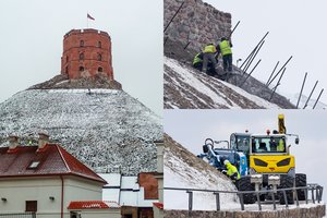 Gedimino kalnas ruošiamas blogiausiam scenarijui – iškilo naujos grėsmės