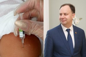 Į konfliktą įsivėlęs A. Veryga paaiškino, ką iš tiesų mano apie kovojančius prieš skiepus