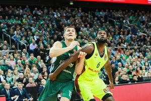 Trauktis niekur negalintis „Žalgiris“ – ryškus autsaideris Barselonoje