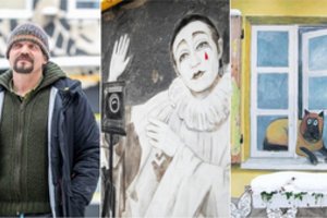 Menininko Vytenio Jako Kiemo galerijos lankytojai gali tapti meno dalimi