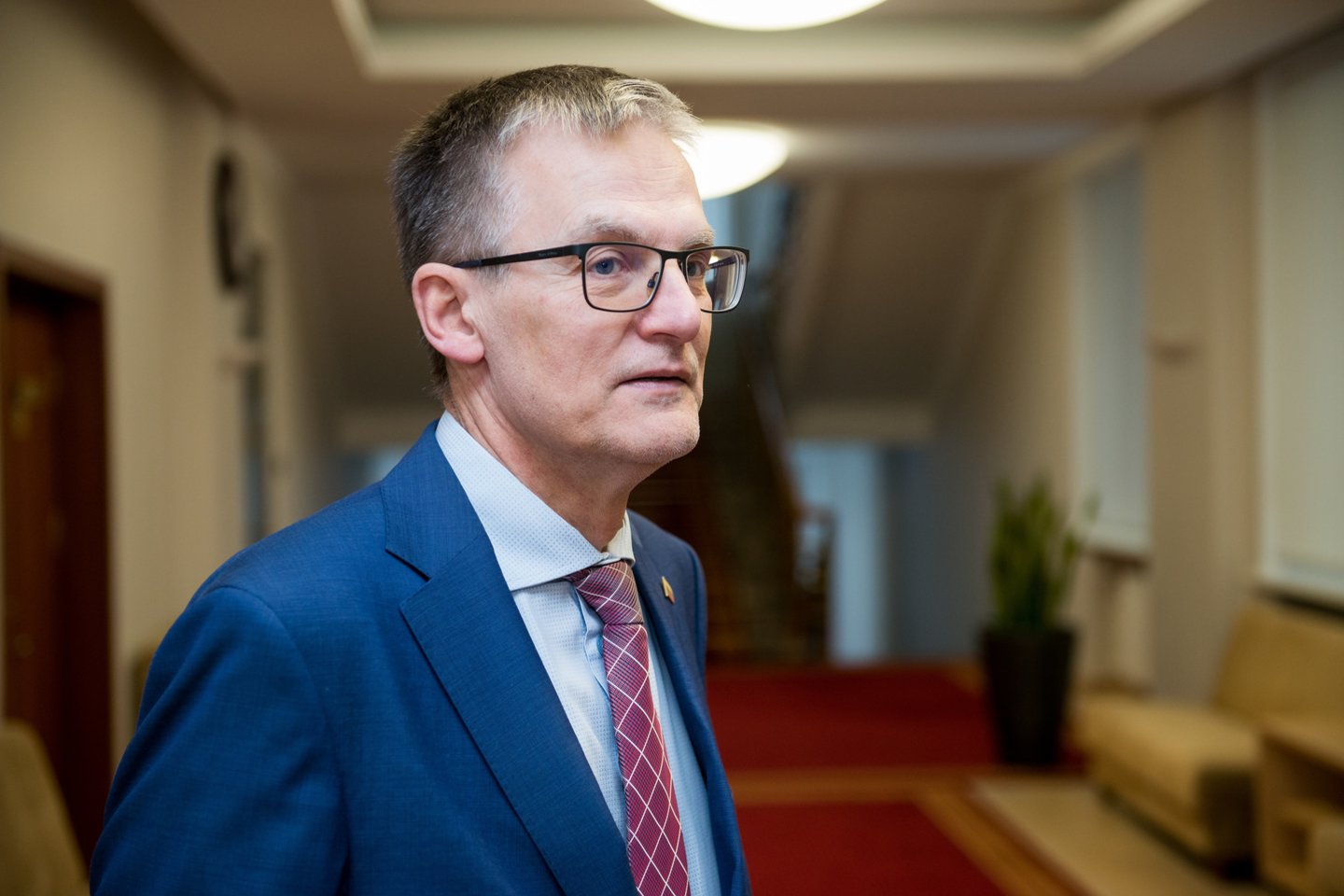 J. Sabatauskas siūlo įpareigoti S. Skvernelį per 15 dienų teikti ministrą.<br>J.Stacevičiaus nuotr.