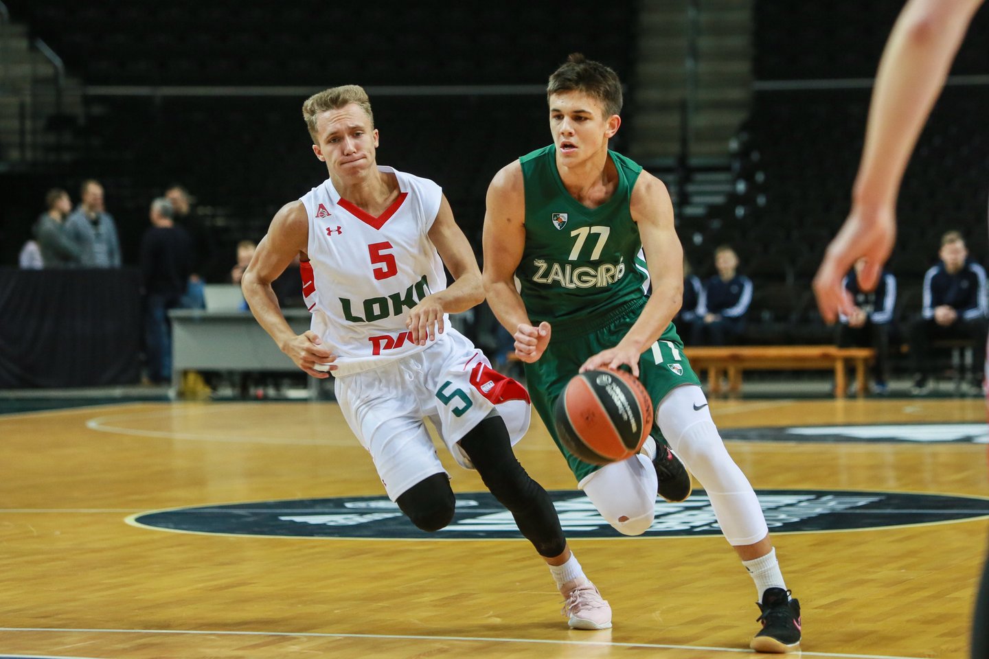 „Žalgirio“ jaunimas sėkmingai pradėjo Kaune vykstantį Eurolygos atrankos turnyrą<br> G.Bitvinsko nuotr.