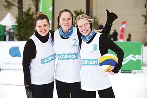 Sniego tinklinis: žaidėjos pasakė, kas šiame sporte jas baugina