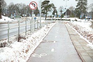 Vilniuje ties naują taką