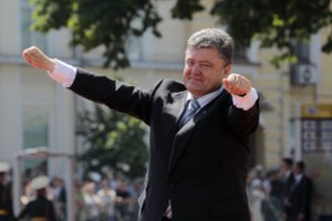 Petro Porošenka oficialiai skelbia pradedantis savo rinkimų kampaniją