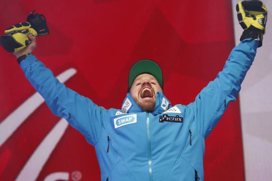Kalnų slidinėjimo veteranas pagaliau tapo pasaulio čempionu būdamas 33-ejų