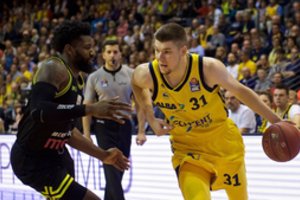 R. Giedraičio indėlis į ALBA pergalę – trys taiklūs tritaškiai ir 11 pelnytų taškų