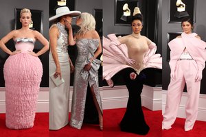 Los Andželą drebino „Grammy“ apdovanojimai – akį traukiantis stilius ir netikėtas skandalas