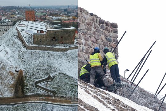Pavasario laukia su nerimu: atlydys grasina Gedimino kalnui