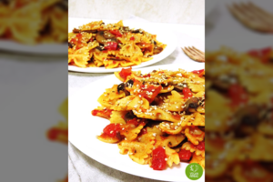 Dienoms, kai nesinori mėsos – makaronai su pievagrybiais