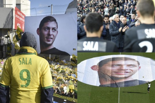 Futbolo pasaulis gedi Emiliano Salos: „Nantes“ emocingai atsisveikino su žuvusiu žaidėju