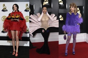 „Grammy“ stiliaus nesėkmės: undinėlės įvaizdis ir užpakalį vos dengianti suknelė