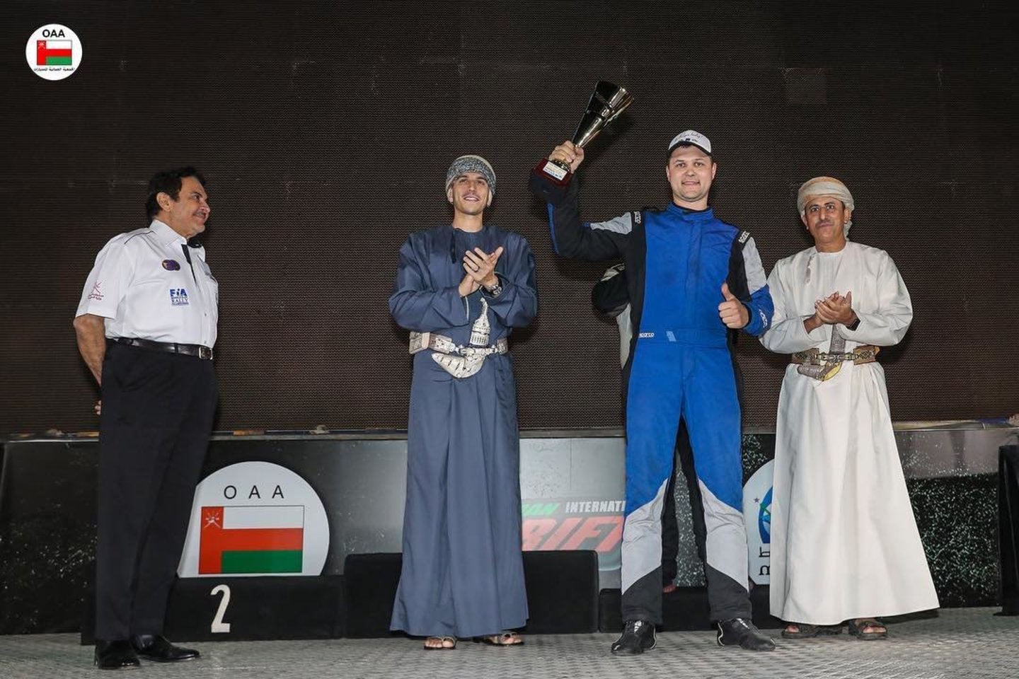  Andrius Vasiliauskas Omane įveikė garsiausius šonaslydžio sportininkus ir nusileido tik Jamesui Deane.<br> Organizatorių nuotr.