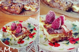 Pyragas su obuoliais ir varškės sūriu: mėgstamiausias receptas