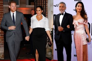 George'as Clooney stojo ginti nėščios Meghan Markle ir davė įspėjimą