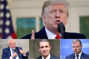 Lietuvos kandidatai į prezidentus bando lygiuotis į D. Trumpą: panašiausias – vienas
