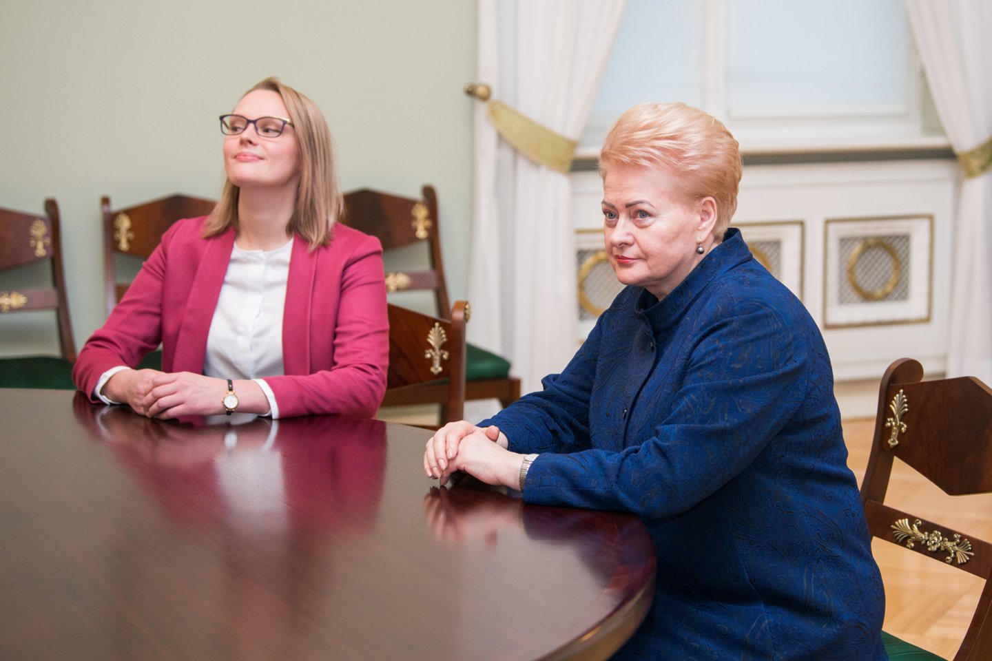 Dalia Grybausakitė nepatvirtino Irmos Gudžiūnaitės ministre. <br>J.Stacevičiaus nuotr.