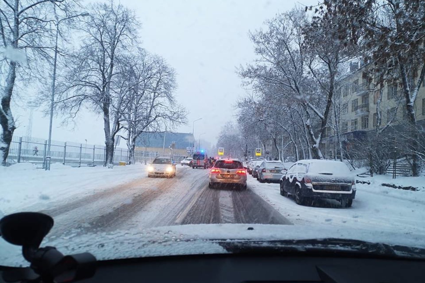 Per avariją Pelesos g. nukentėjo 16-metė, ji nuvežta į ligoninę.