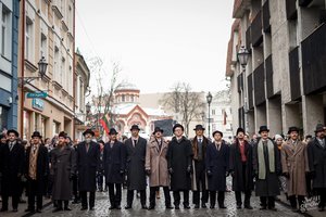 Vasario 16-ąją – teatralizuotos signatarų eitynės Vilniaus gatvėmis