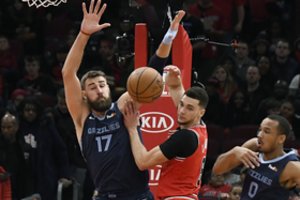 Rekordą pasiekusiam J. Valančiūnui pergalių teks palaukti: pralaimėjo vieniems iš NBA autsaiderių